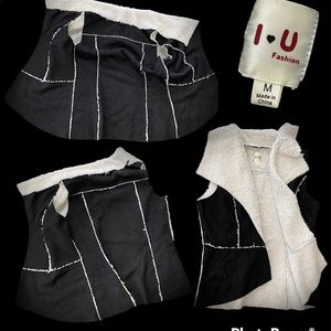 I ❤️ you sleeveless coat